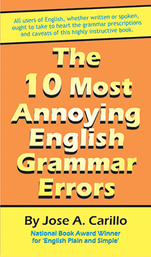 The 10 Most Annoying English Grammar Errors Cover